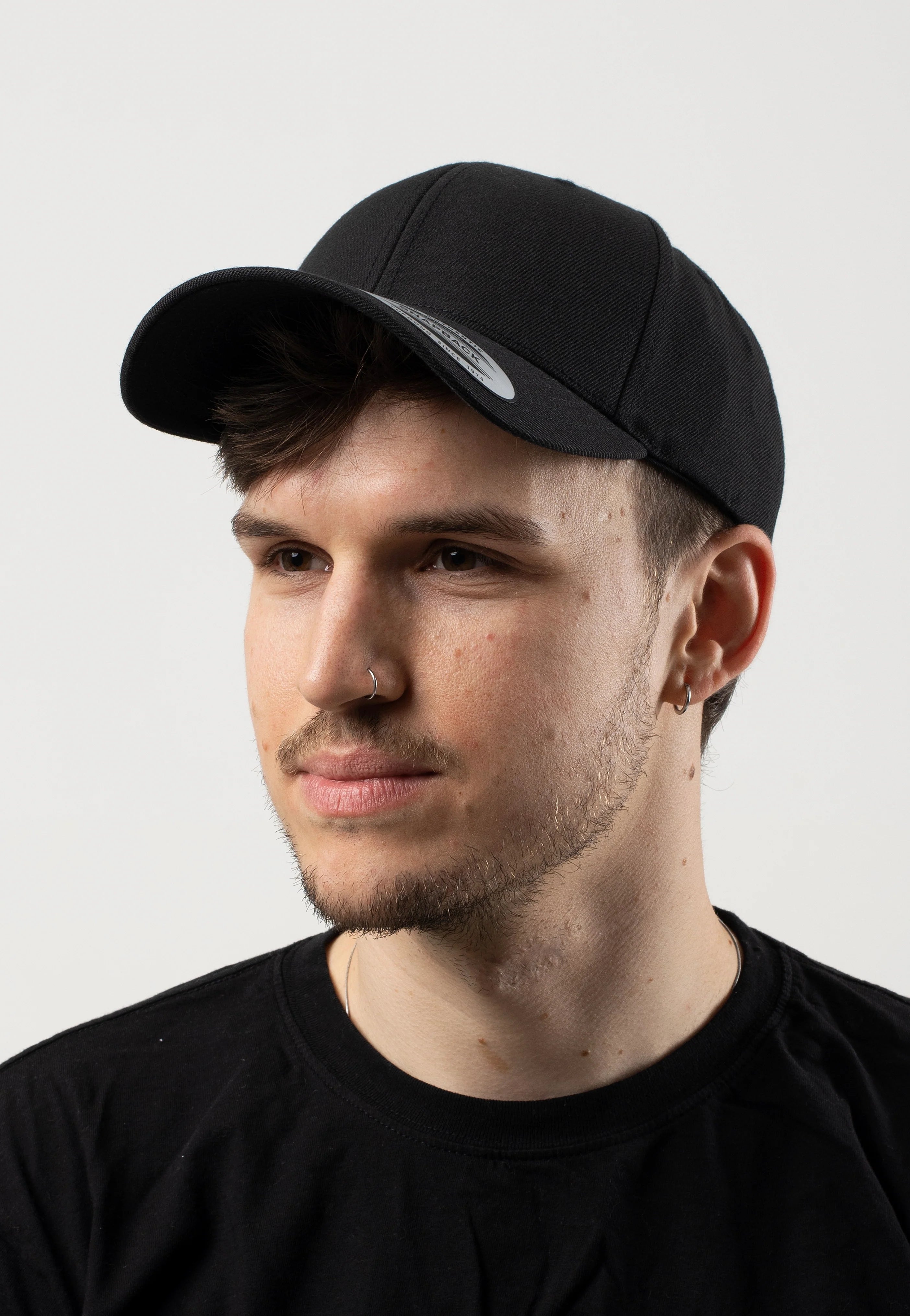 Premium Curved Visor Snapback Cap